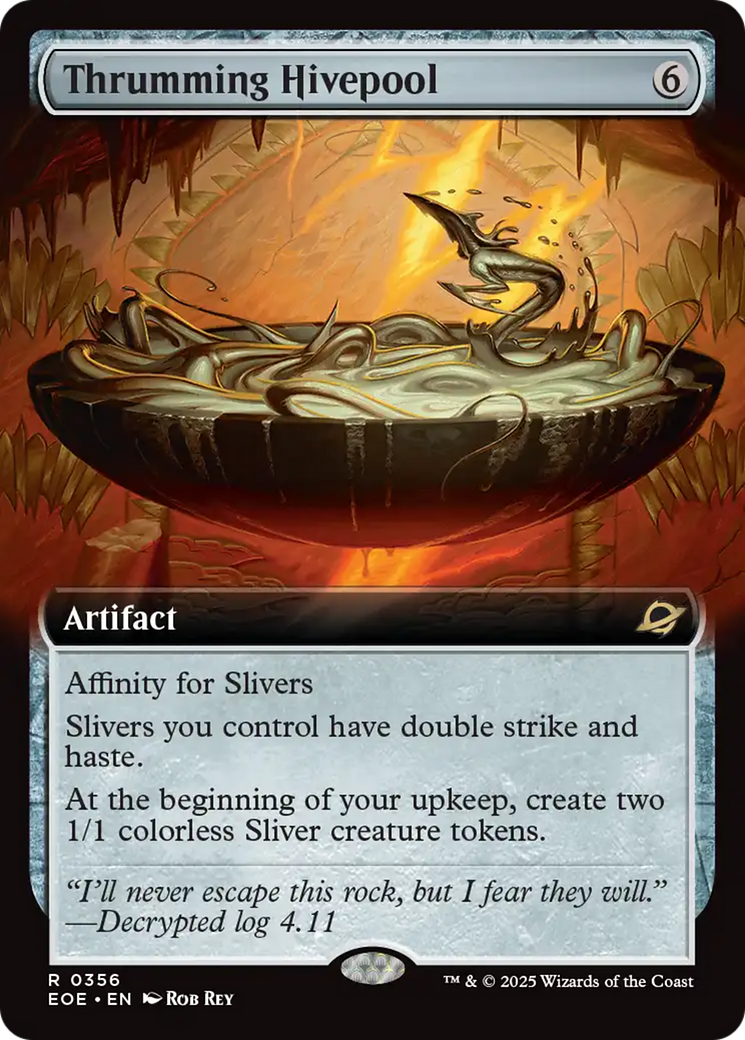 Thrumming Hivepool (Extended Art) [Edge of Eternities] | Gate City Games LLC