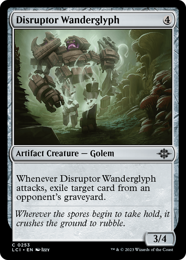 Disruptor Wanderglyph [The Lost Caverns of Ixalan] | Gate City Games LLC