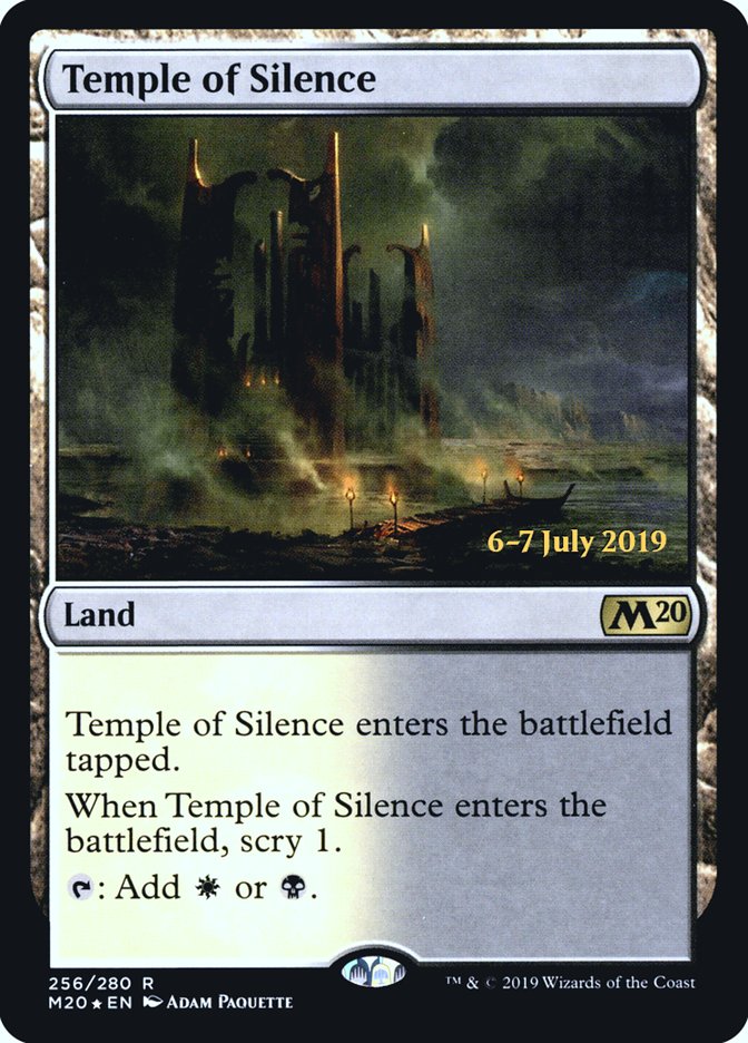 Temple of Silence [Core Set 2020 Prerelease Promos] | Gate City Games LLC