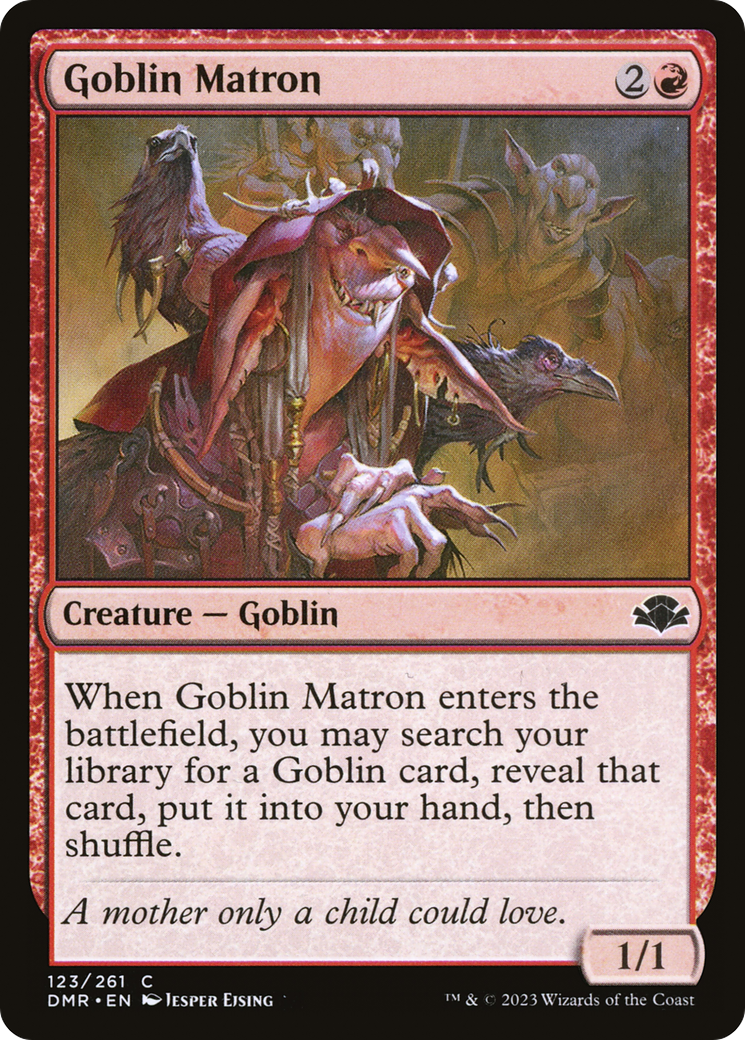 Goblin Matron [Dominaria Remastered] | Gate City Games LLC
