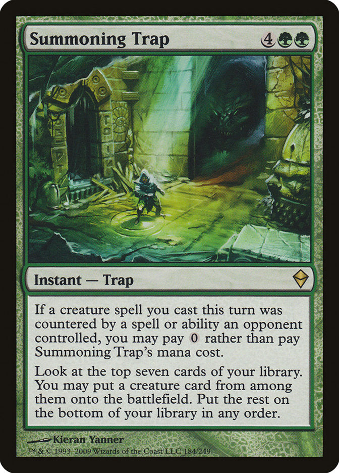 Summoning Trap [Zendikar] | Gate City Games LLC