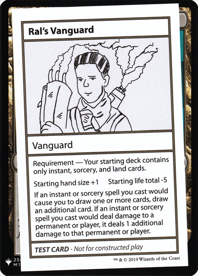 Ral's Vanguard [Mystery Booster Playtest Cards] | Gate City Games LLC