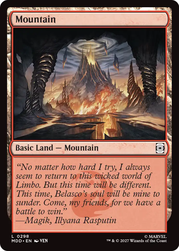 Mountain (0298) [Marvel: Darkhold Destiny] | Gate City Games LLC