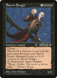 Baron Sengir (Oversized) [Oversize Cards] | Gate City Games LLC