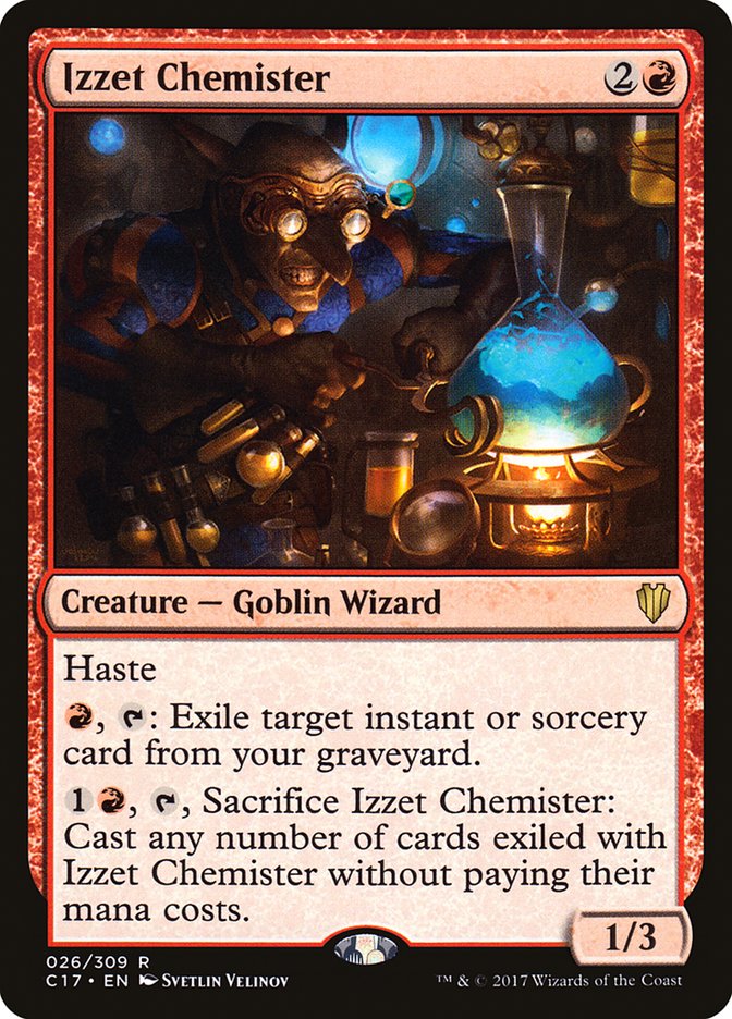 Izzet Chemister [Commander 2017] | Gate City Games LLC