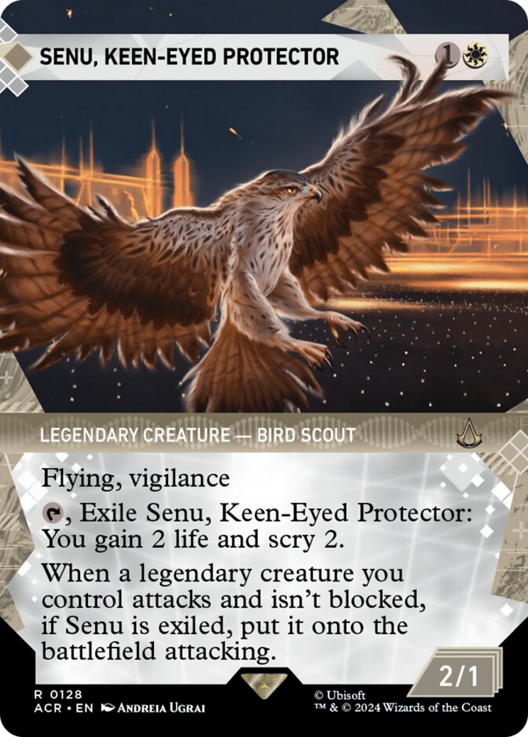 Senu, Keen-Eyed Protector (Showcase) [Assassin's Creed] | Gate City Games LLC