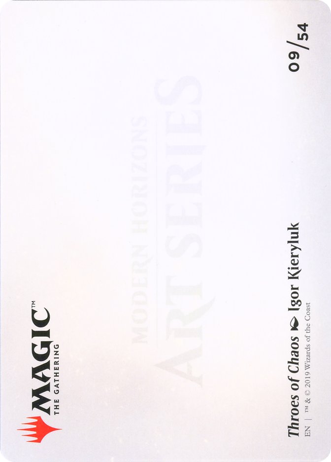 Throes of Chaos // Throes of Chaos [Modern Horizons Art Series] | Gate City Games LLC