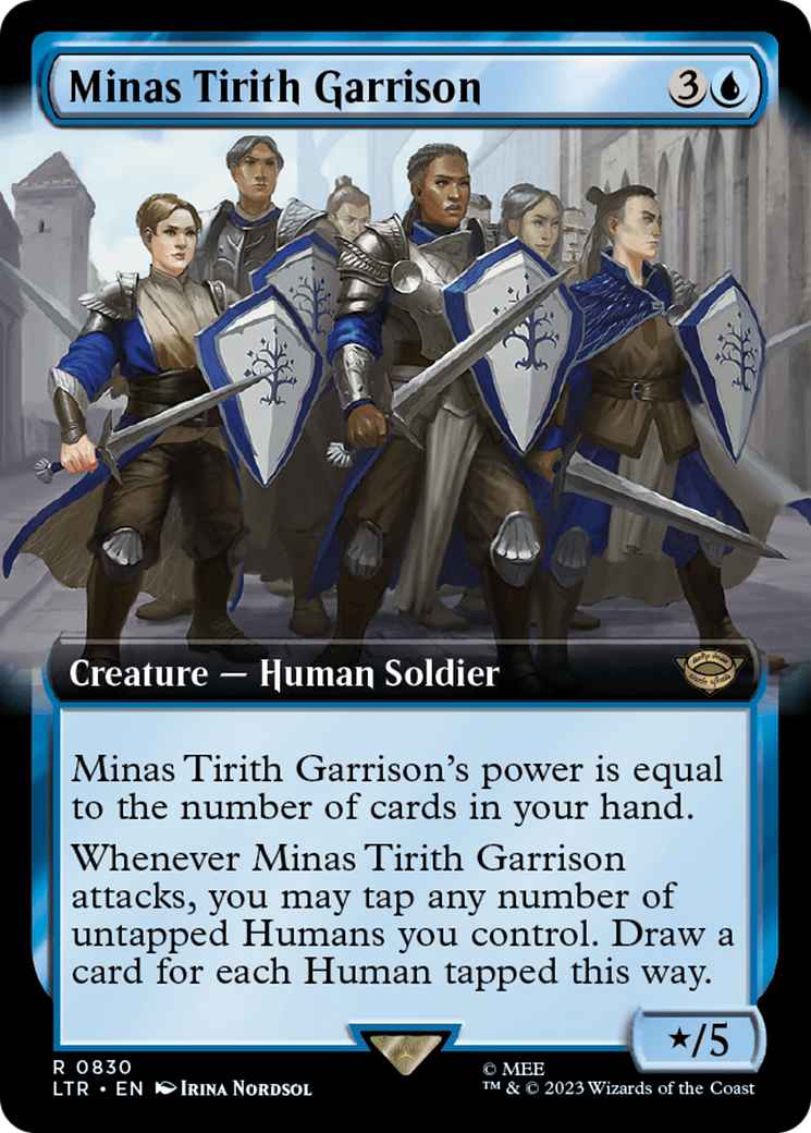 Minas Tirith Garrison (Extended Art) [The Lord of the Rings: Tales of Middle-Earth] | Gate City Games LLC