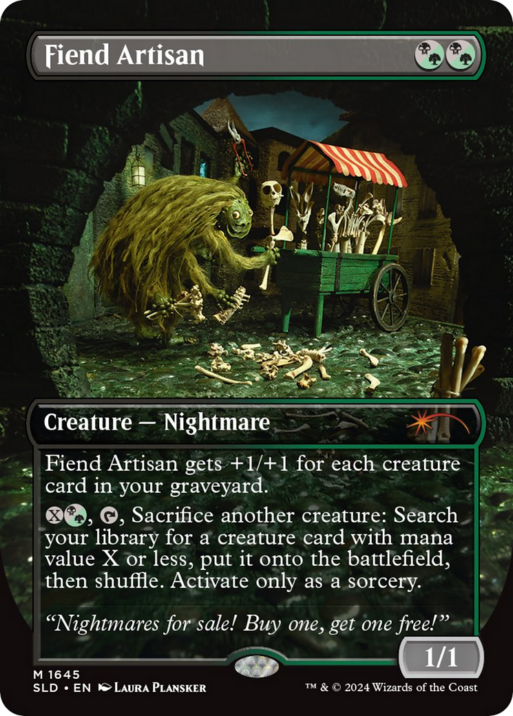 Fiend Artisan (Rainbow Foil) [Secret Lair Drop Series] | Gate City Games LLC