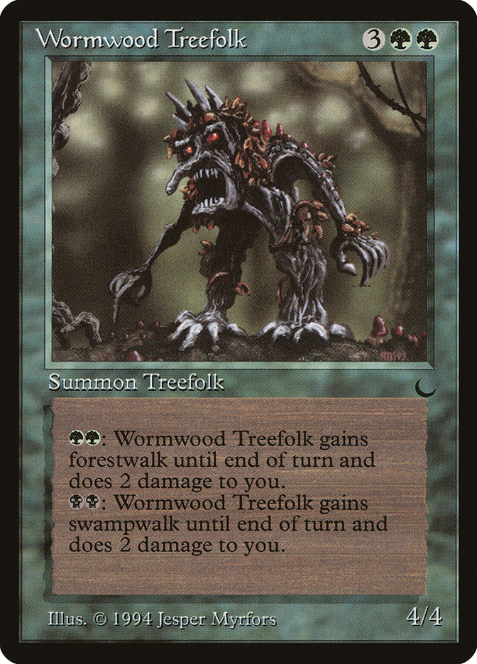 Wormwood Treefolk [The Dark] | Gate City Games LLC