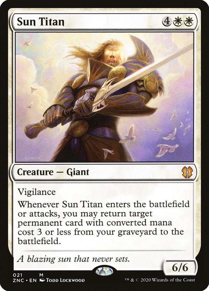 Sun Titan [Zendikar Rising Commander] | Gate City Games LLC