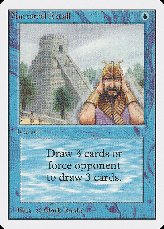 Ancestral Recall [Unlimited Edition] | Gate City Games LLC