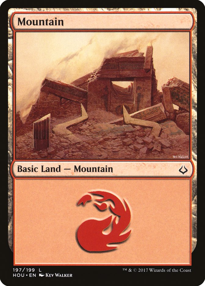 Mountain (197) [Hour of Devastation] | Gate City Games LLC