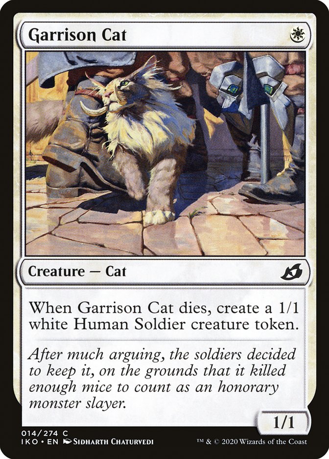 Garrison Cat [Ikoria: Lair of Behemoths] | Gate City Games LLC