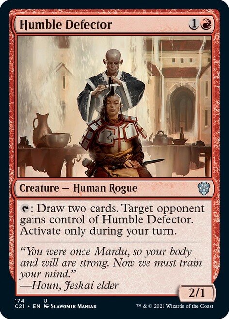 Humble Defector [Commander 2021] | Gate City Games LLC