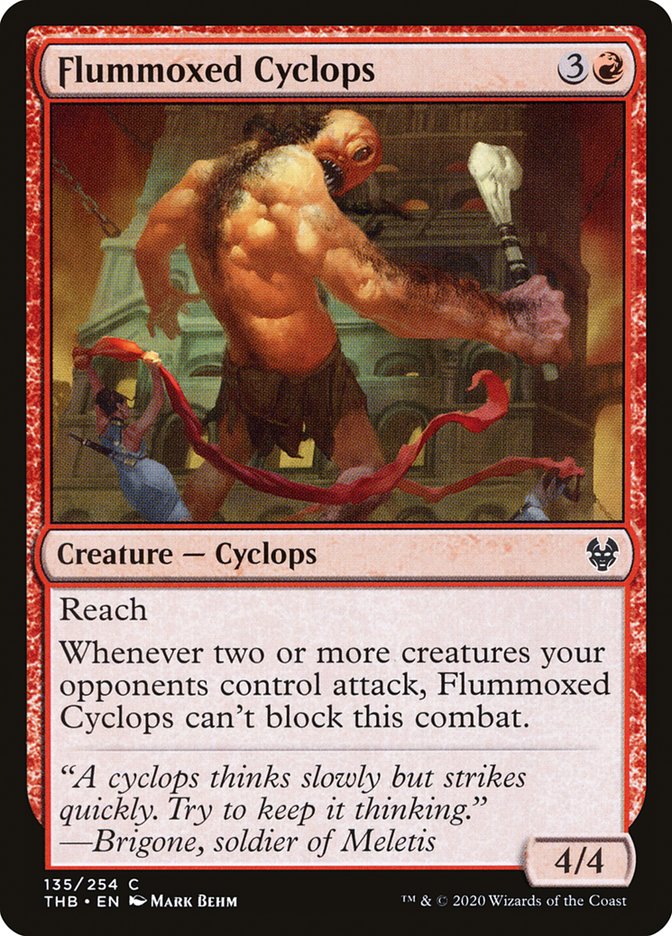 Flummoxed Cyclops [Theros Beyond Death] | Gate City Games LLC