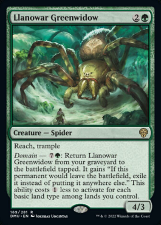 Llanowar Greenwidow [Dominaria United] | Gate City Games LLC