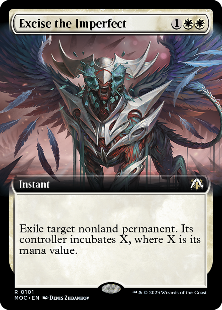 Excise the Imperfect (Extended Art) [March of the Machine Commander] | Gate City Games LLC