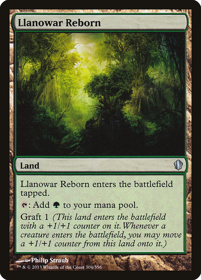 Llanowar Reborn [Commander 2013] | Gate City Games LLC