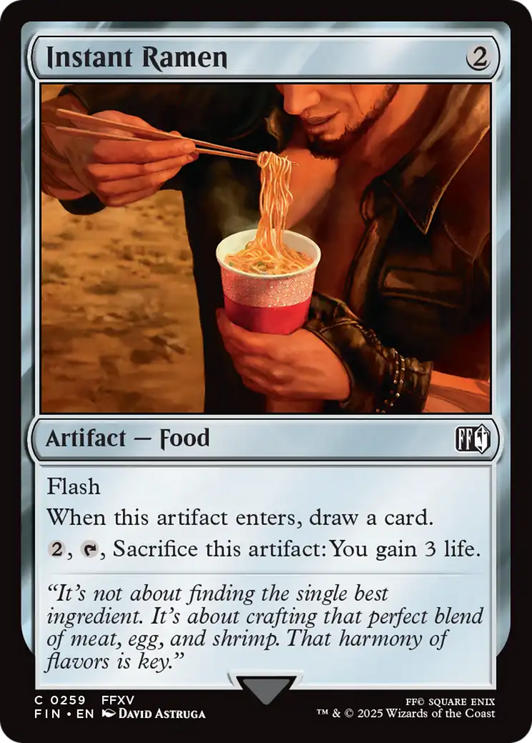 Instant Ramen [FINAL FANTASY] | Gate City Games LLC