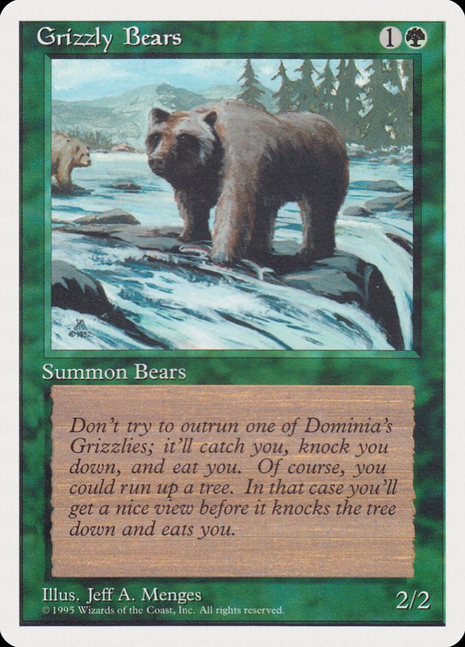 Grizzly Bears [Rivals Quick Start Set] | Gate City Games LLC