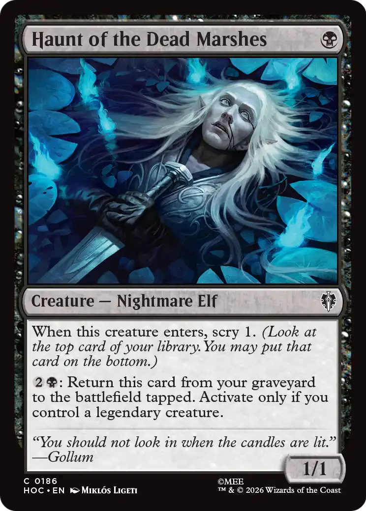 Haunt of the Dead Marshes [The Hobbit: Eternal-Legal] | Gate City Games LLC