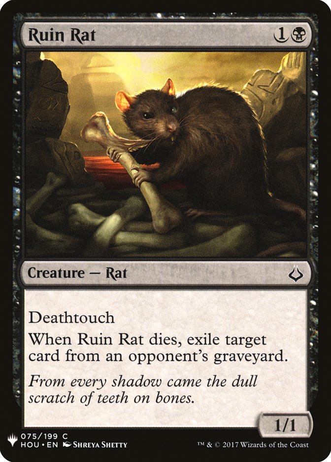 Ruin Rat [Mystery Booster] | Gate City Games LLC