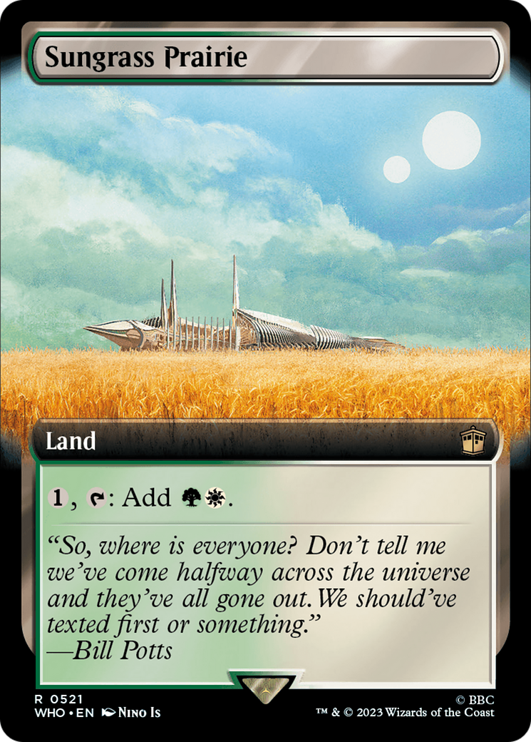 Sungrass Prairie (Extended Art) [Doctor Who] | Gate City Games LLC