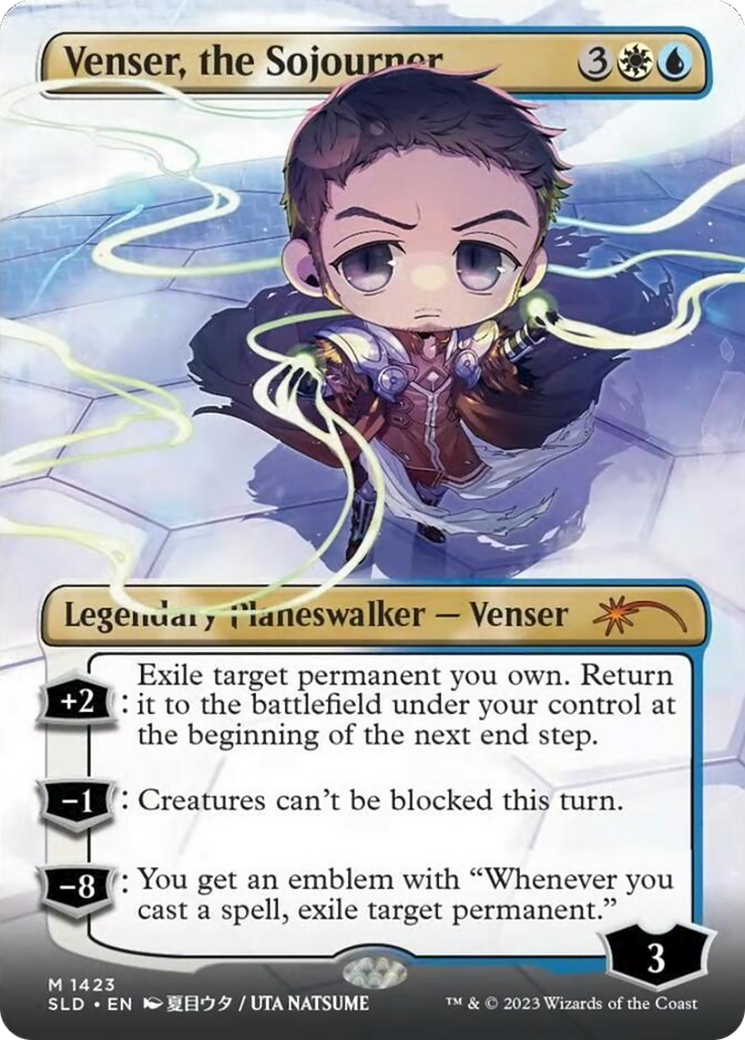 Venser, the Sojourner (Rainbow Foil) [Secret Lair Drop Series] | Gate City Games LLC