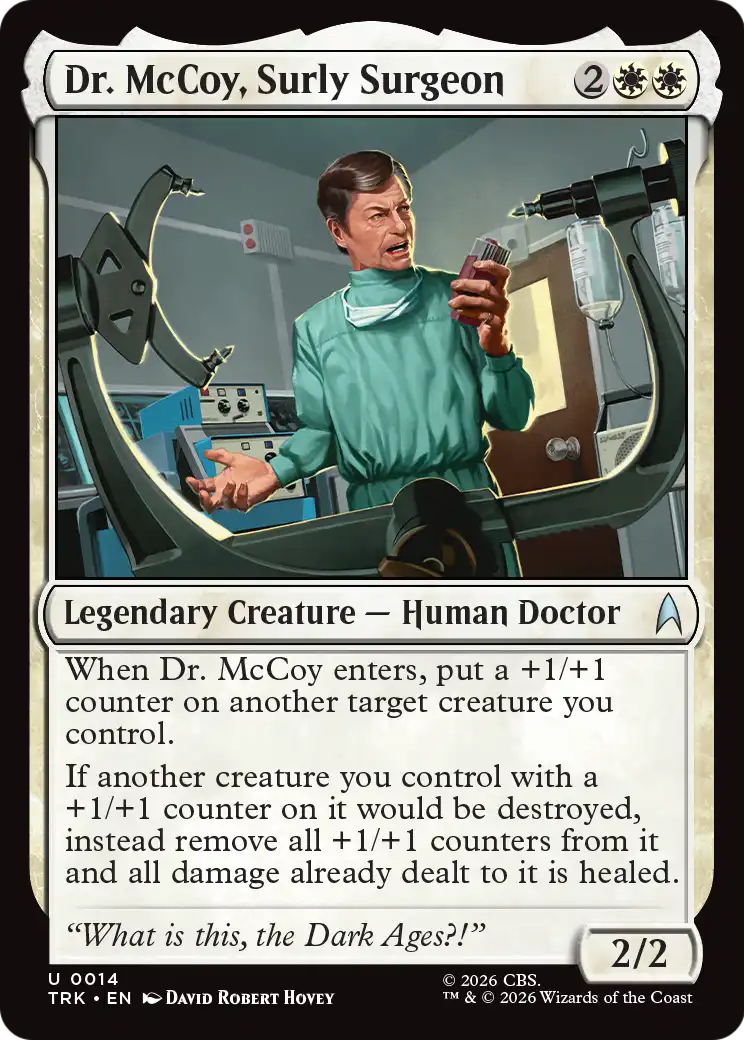 Dr. McCoy, Surly Surgeon [Star Trek] | Gate City Games LLC