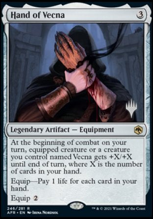 Hand of Vecna (Promo Pack) [Dungeons & Dragons: Adventures in the Forgotten Realms Promos] | Gate City Games LLC