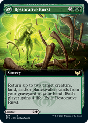 Pestilent Cauldron // Restorative Burst (Extended Art) [Strixhaven: School of Mages] | Gate City Games LLC