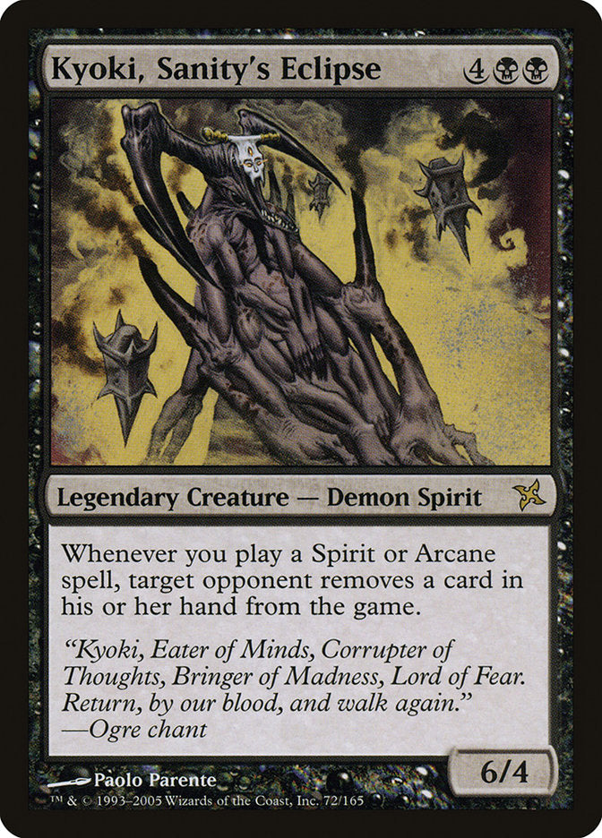 Kyoki, Sanity's Eclipse [Betrayers of Kamigawa] | Gate City Games LLC