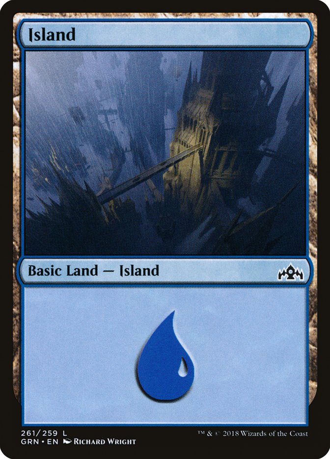 Island (261) [Guilds of Ravnica] | Gate City Games LLC