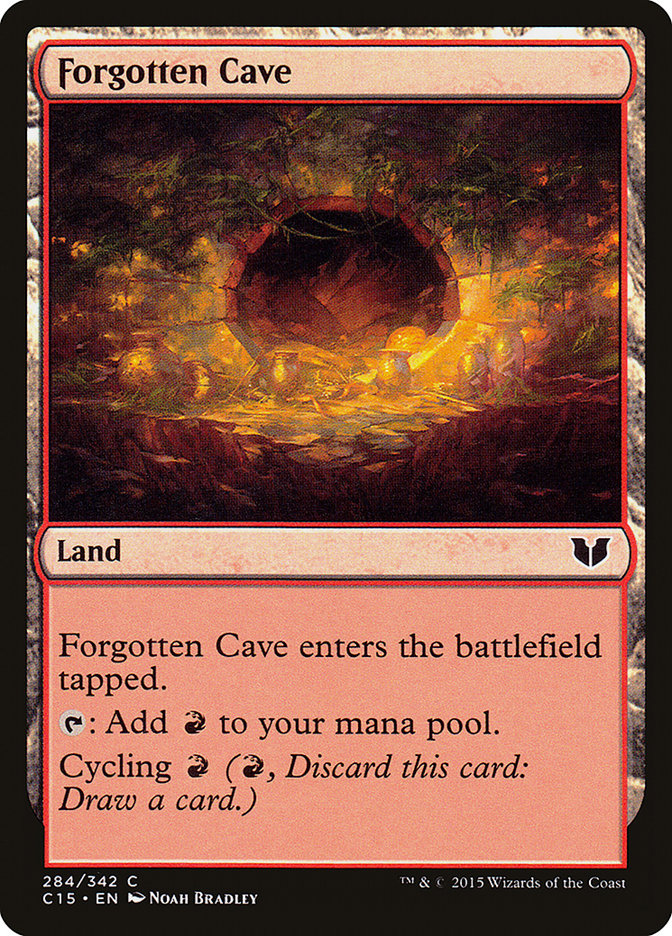 Forgotten Cave [Commander 2015] | Gate City Games LLC