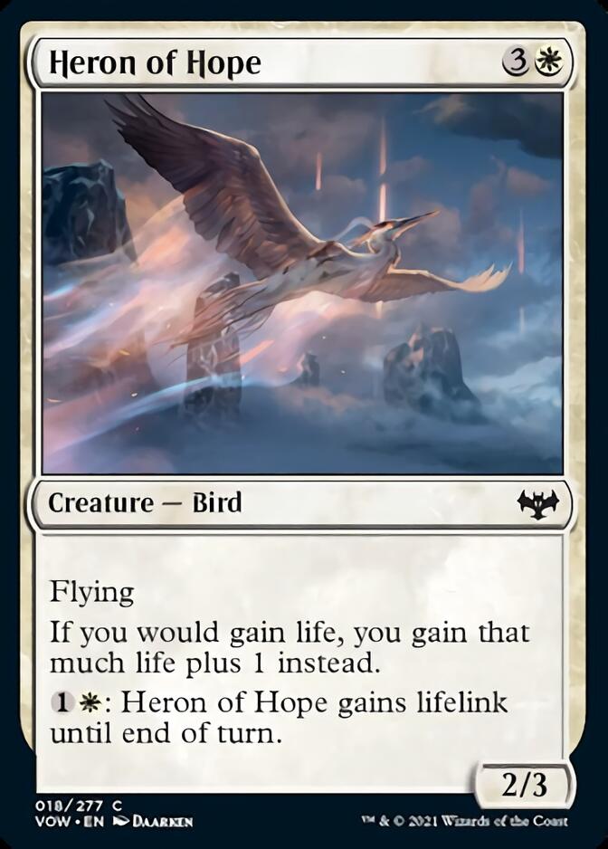 Heron of Hope [Innistrad: Crimson Vow] | Gate City Games LLC
