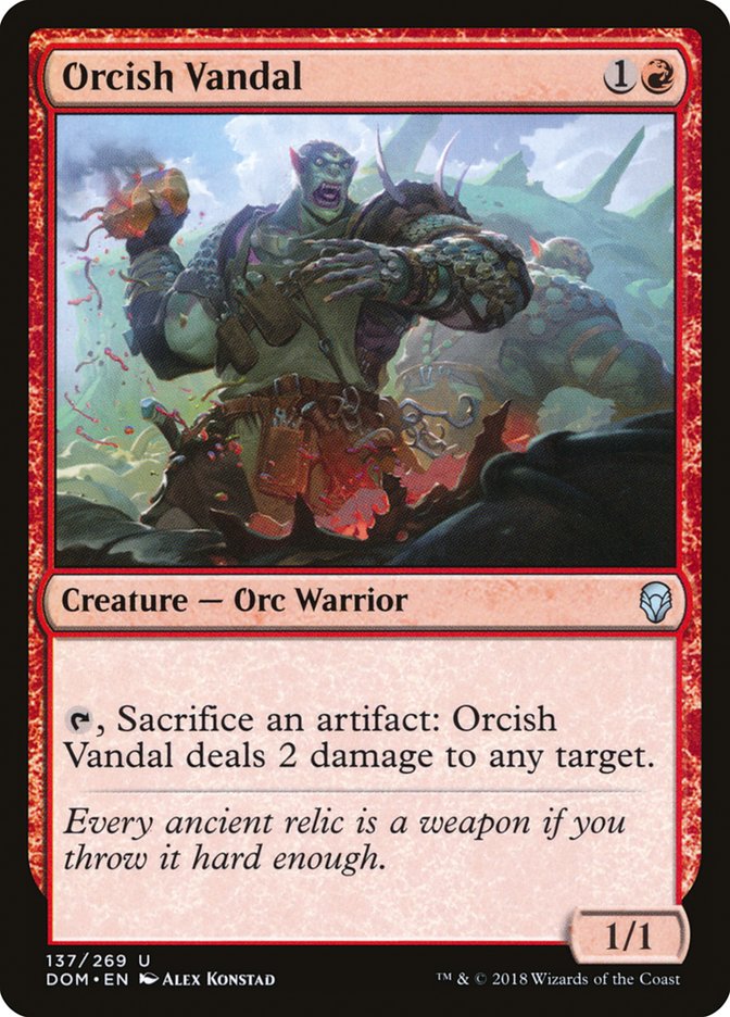 Orcish Vandal [Dominaria] | Gate City Games LLC