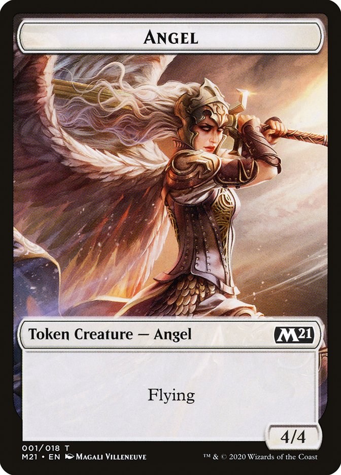 Angel Token [Core Set 2021 Tokens] | Gate City Games LLC