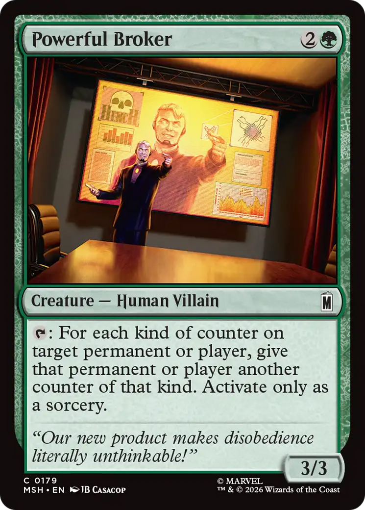 Powerful Broker [Marvel Super Heroes] | Gate City Games LLC