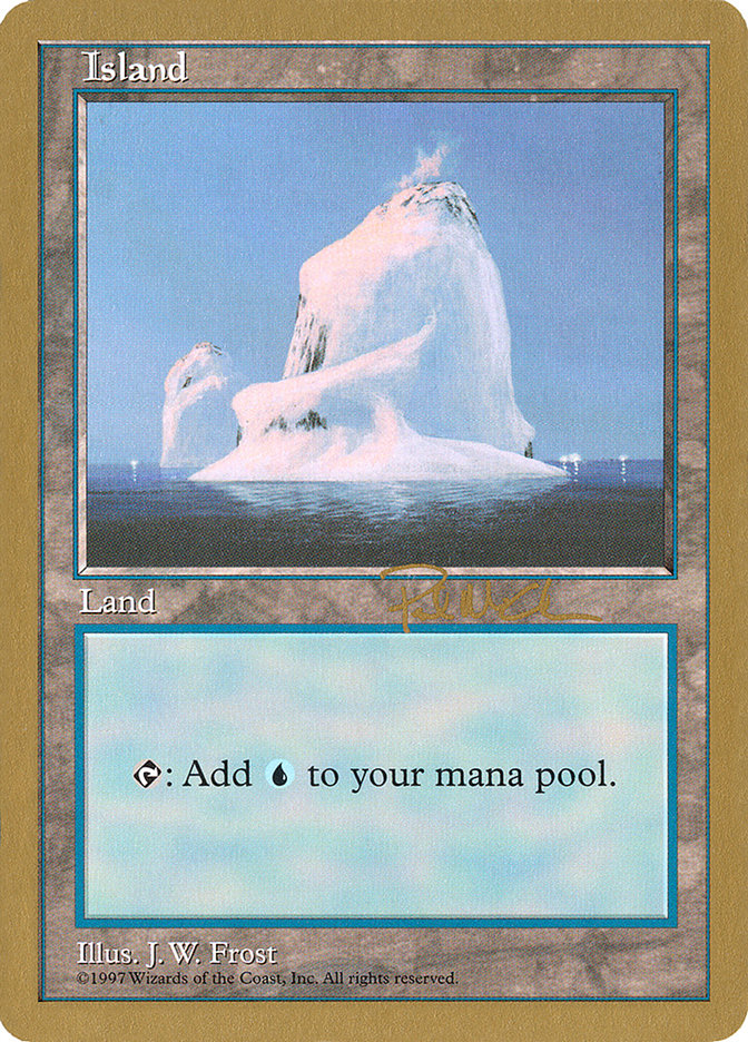 Island (pm437) (Paul McCabe) [World Championship Decks 1997] | Gate City Games LLC