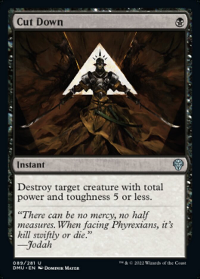 Cut Down [Dominaria United] | Gate City Games LLC