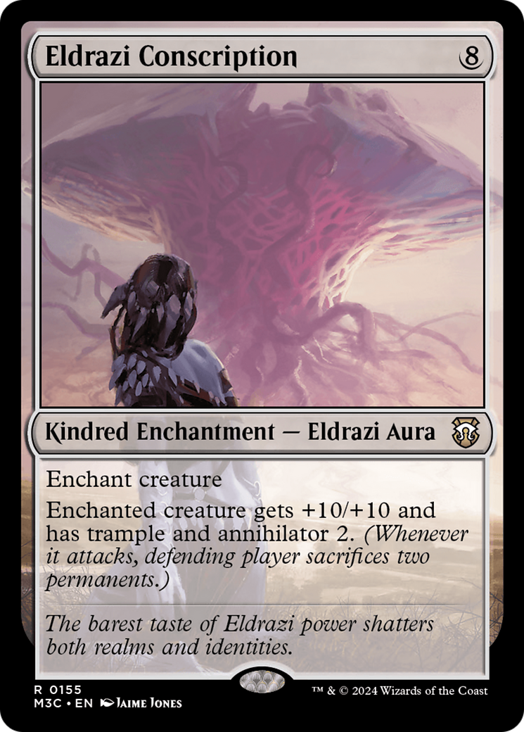 Eldrazi Conscription (Ripple Foil) [Modern Horizons 3 Commander] | Gate City Games LLC