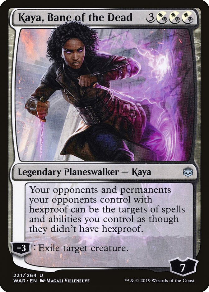 Kaya, Bane of the Dead [War of the Spark] | Gate City Games LLC