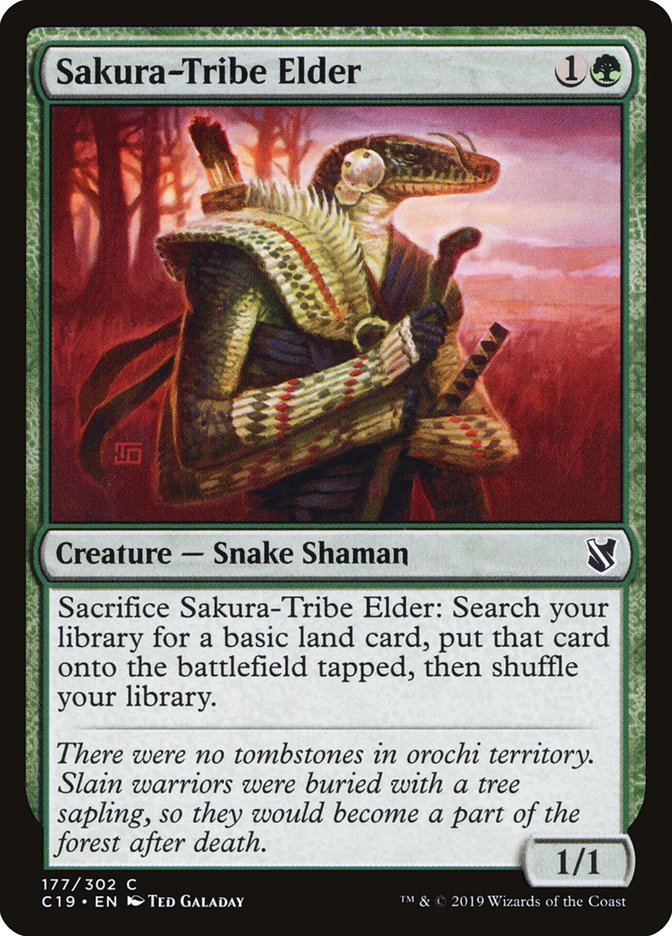 Sakura-Tribe Elder [Commander 2019] | Gate City Games LLC