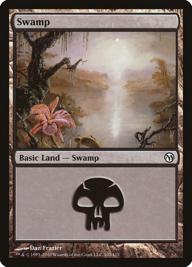 Swamp (102) [Duels of the Planeswalkers] | Gate City Games LLC