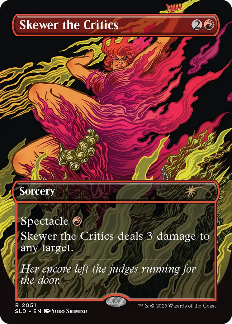 Skewer the Critics (2051) [Secret Lair Drop Series] | Gate City Games LLC