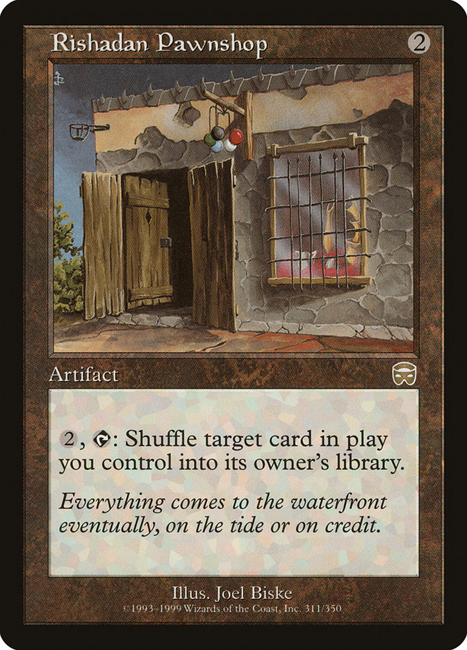 Rishadan Pawnshop [Mercadian Masques] | Gate City Games LLC