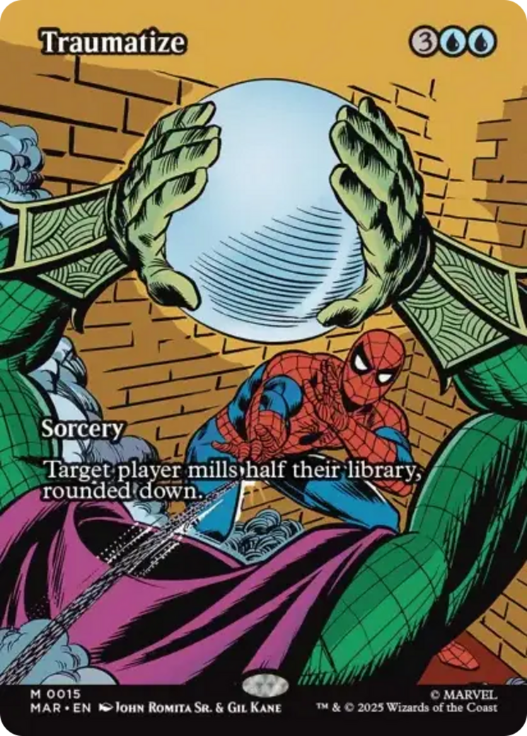 Traumatize (Borderless) [Marvel's Spider-Man: Eternal-Legal] | Gate City Games LLC