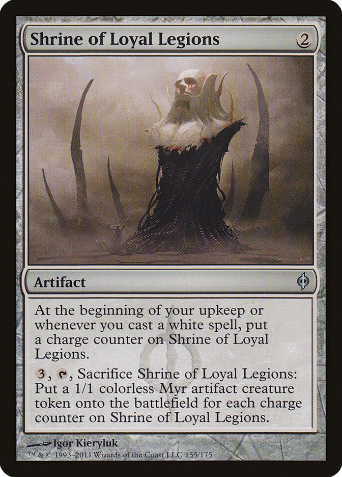 Shrine of Loyal Legions [New Phyrexia] | Gate City Games LLC