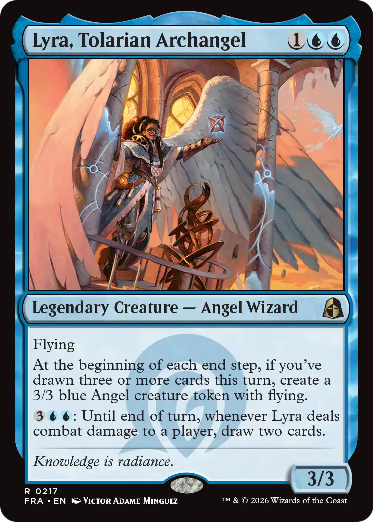 Lyra, Tolarian Archangel [Reality Fracture] | Gate City Games LLC
